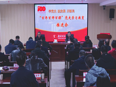 【湘微高职】湖南开放大学召开“百年百师百课”党史学习教育推进会