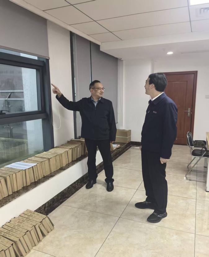 吴敏副校长检查我院开展第四季度安全工作